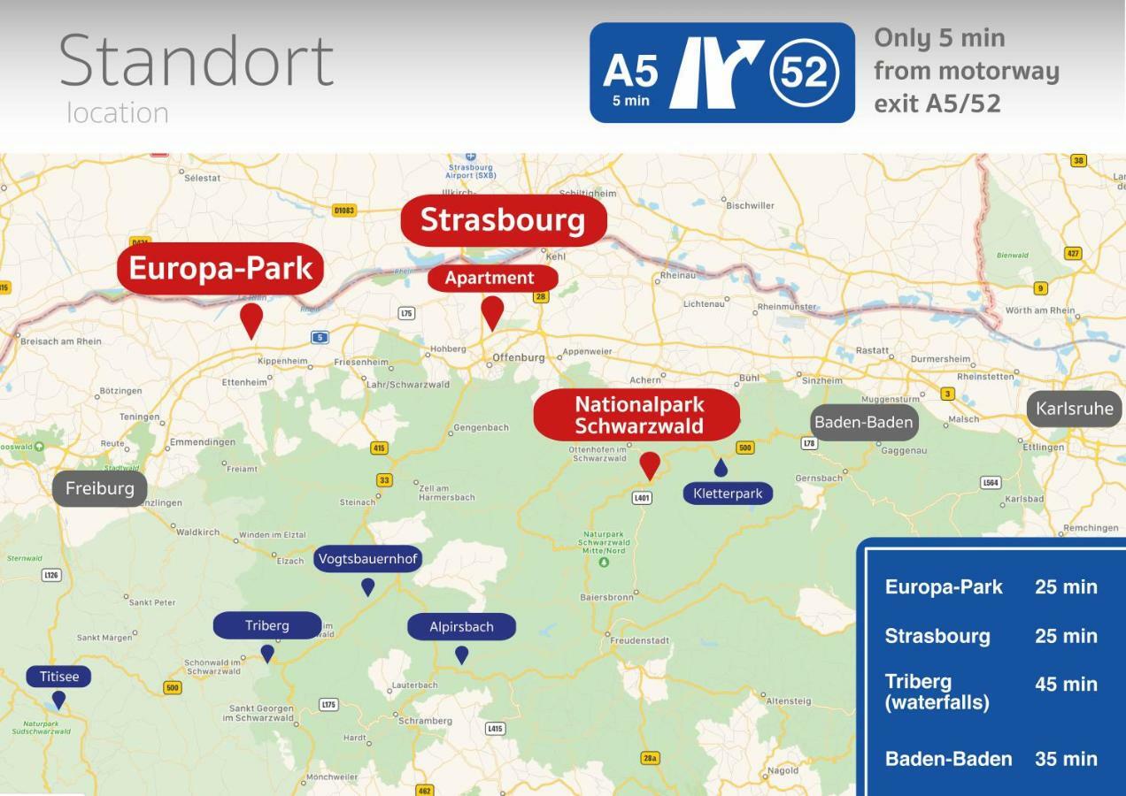 Apartment Strasbourg - Europapark / Wallaston Όφενμπουργκ Εξωτερικό φωτογραφία